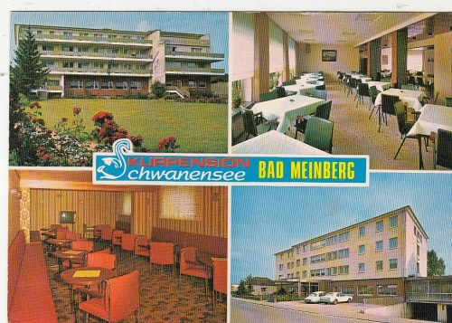 Bad Meinberg, Teutoburger Wald, Kurpension Schwanensee gl1977 G6070