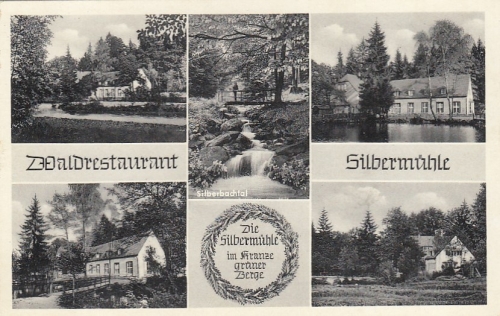 Leopoldstal, Teutoburger Wald, Waldhotel mit Pension Silbermühle ngl G6094