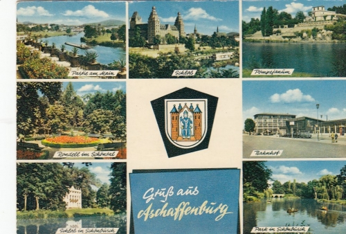 Aschaffenburg a.Main, Mehrbildkarte gl1967 G6354