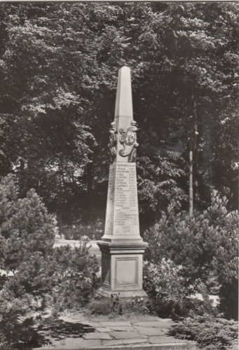 Berggießhübel, Distanzsäule ngl G6384