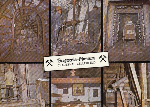 Clausthal-Zellerfeld, Oberharz, Bergwerks-Museum, Mehrbildkarte ngl G6458