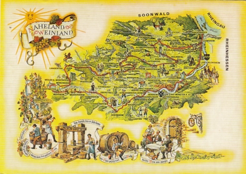 Nahe-Wein-Strasse, Landkarte gl1978 G6563