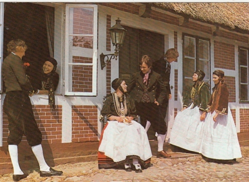 York, Niederelbe, Altländer Trachten ngl G6624