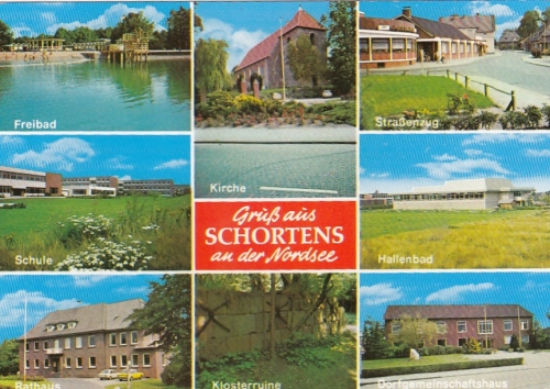 Schortens a.d.Nordsee, Mehrbildkarte ngl G6647