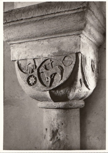 Fischbeck, Stiftskirche, Kapitel in der Krypta ngl G6777