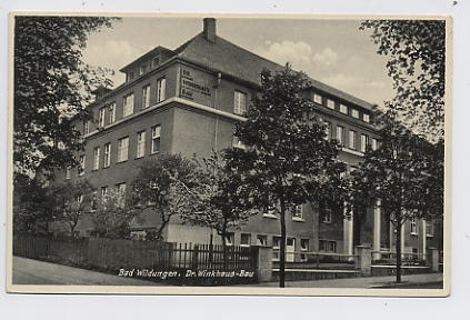 AK Bad Wildungen Dr. Winkhaus-Bau ngl 50.854