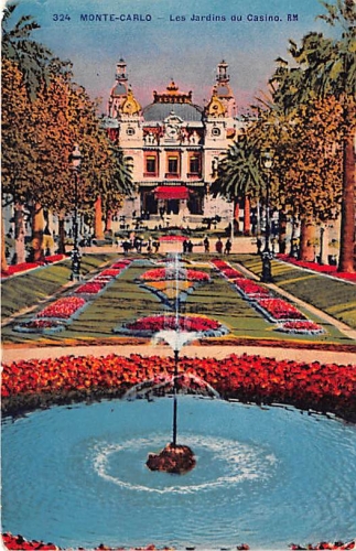 Monte-Carlo Les Jardins du Casino gl1933 144.025