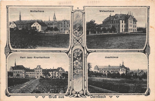 Dernbach Mutterhaus Waisenhaus Herz-Jesu-Krankenhaus Josefshaus ngl 146.345