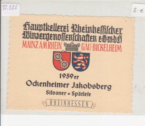 1959er Ockenheimer Jakobsberg 93.935