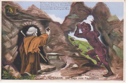 Ahrweiler Altenahr, Die Sage vom Teufelsloch gl1934 219.450
