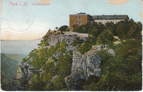 Thale i.Harz Hexentanzplatz am Brocken gl1911 49.401