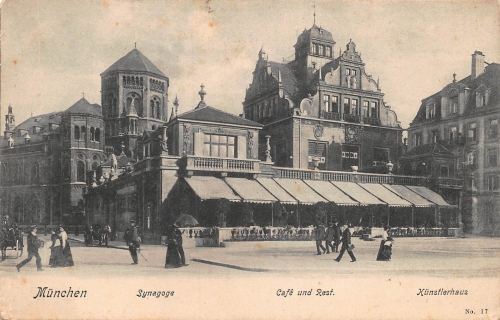 München Künstlerhaus und Synagoge ngl 148.849