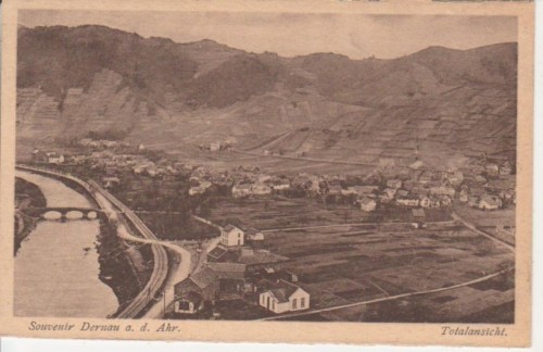 AK Dernau d. d. Ahr. Totalansicht ngl 64.536