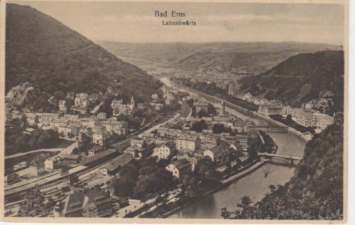 AK Bad Ems Lahnabwärts ngl 64.573