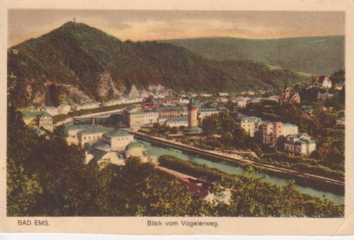 AK Bad Ems Blick vom Vogelerweg ngl 64.579