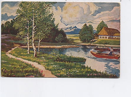 Fischerboot am See ngl 45.829