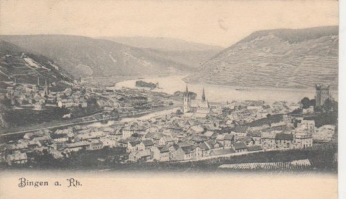 AK Bingen am Rhein Gesamtansicht ngl 64.640
