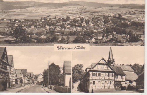 Viernau Straßenpartien Panorama gl1965 89.557