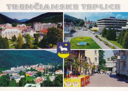 Trenclanske Teplice Mehrbildkarte gl2002 D5581