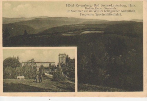 AK Bad Sachsa-Lauterberg, Hotel Ravensberg ngl 66.067