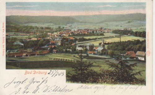 AK Bad Driburg, Gesamtansicht gl1903 66.087