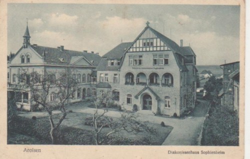 AK Arolsen, Diakonissenhaus Sophienheim ngl 66.198