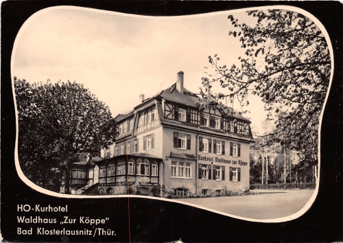 Bad Klosterlausnitz HO-Kurhotel Waldhaus Zur Köppe ngl 152.249