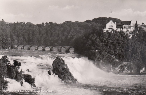 Der Rheinfall bei Schaffhausen ngl D6491