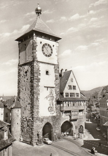 Freiburg i.Br. Das Schwabentor gl1969 D7285