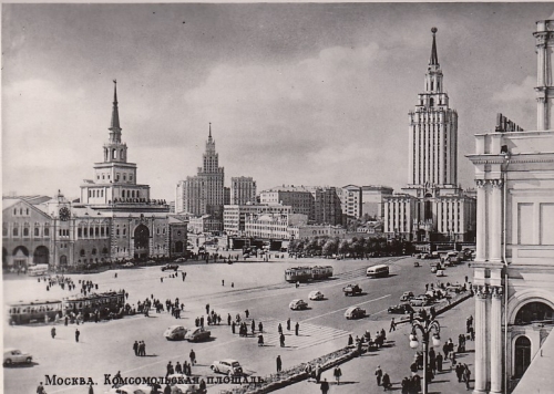 Moskau Konsomolskaja Platz ngl D7640