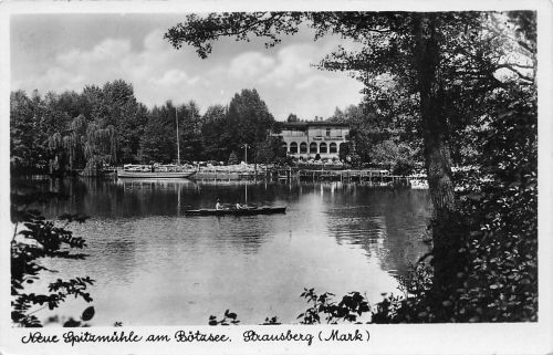Strausberg (Mark) Neue Spitzmühle am Bötzsee gl1938 168.030