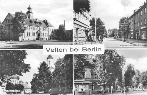 Velten Rathaus Straßenpartien ngl 168.333
