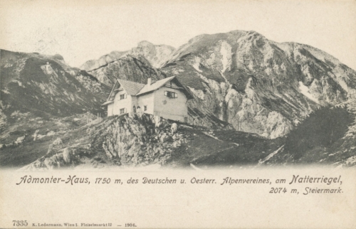Berghütte: Admonter Haus am Natterriegel gl1909 104.171