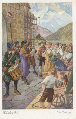 Wilhelm Tell 3. In Altdorf: Der Geßlerhut ngl 104.909