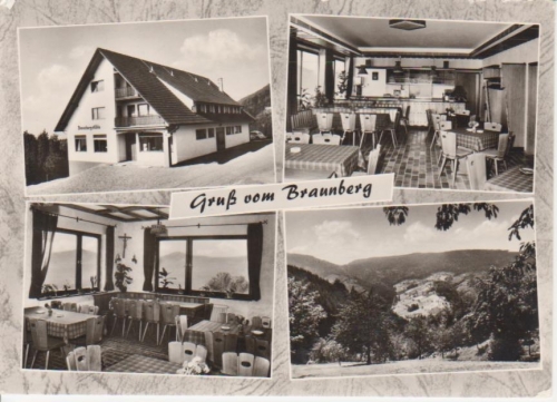 Ibach-Löcherberg Gasthaus Braunbergstüble ngl 82.295