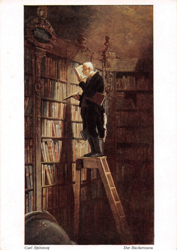 CARL SPITZWEG Der Bücherwurm ngl 156.669