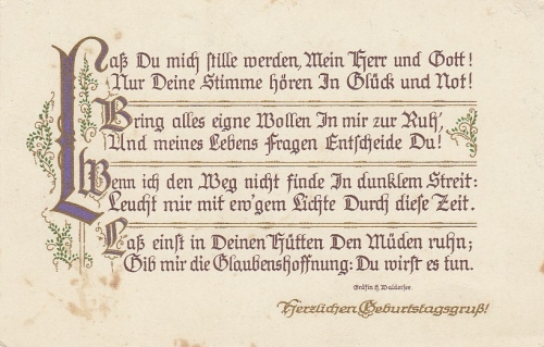 Fromme Geburtstag-Wünsche ngl E0359