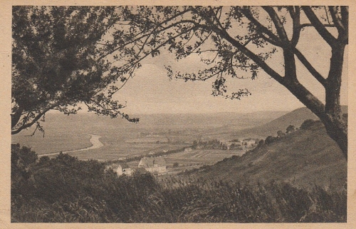 Blick ins Saartal vom Kreuzberg b.Merzig gl1921 E0544