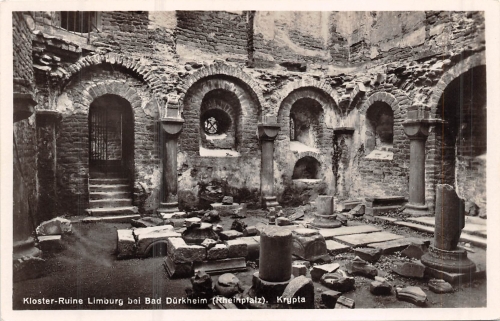 Klosterruine Limburg bei Bad Dürkheim Krypta ngl 159.677