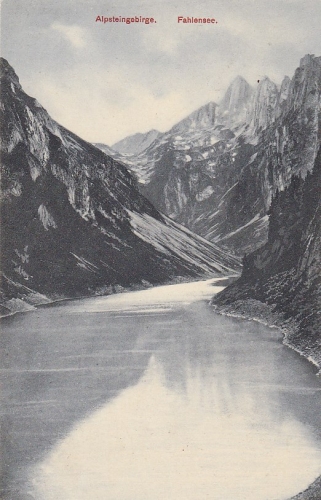 Alpsteingebirge, Fahlensee gl1961 E1294