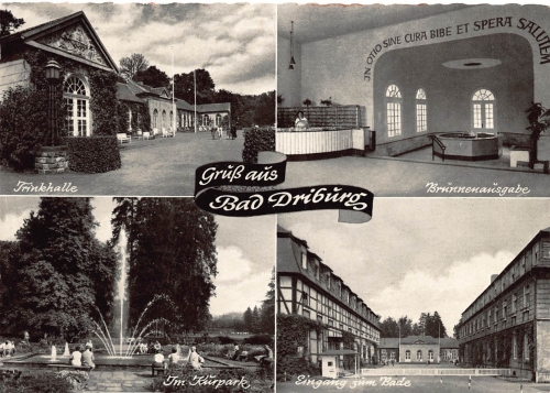 Bad Driburg Trinkhalle Kurpark Bad gl1967 160.765
