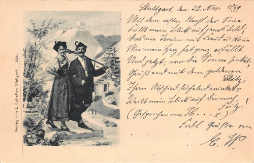 Trachten: Schwarzwald gl1899 161.336