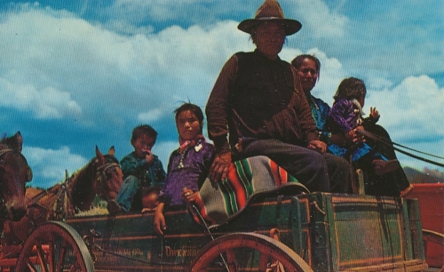 Indianer: Navajo Indian Family ngl 110.485