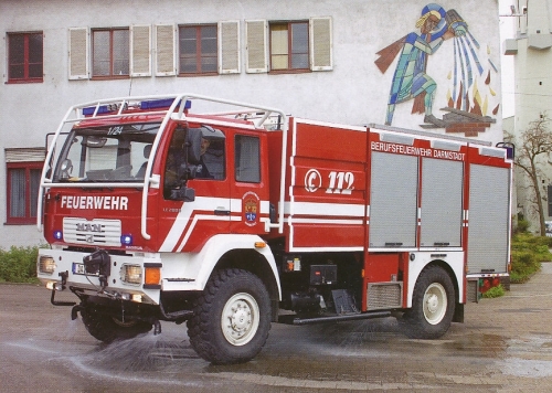 Feuerwehr: Drehleiter TLF 24/56-5, MAN ngl 110.500