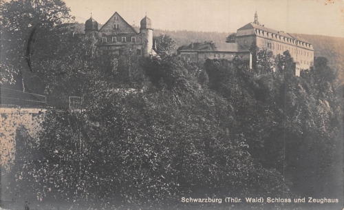 Schwarzburg Schloss und Zeughaus gl1944 162.549