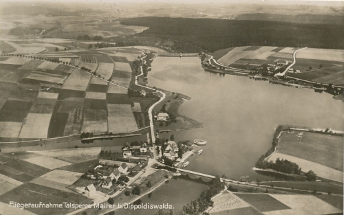 Talsperre Malter bei Dippoldiswalde gl1931 110.772