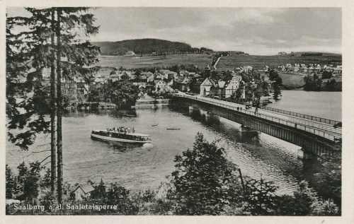 Saalburg a.d. Saaletalsperre gl1951 110.784