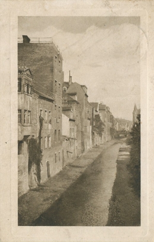 Alt-Meissen Blick von der Schulbrücke gl1912 111.434
