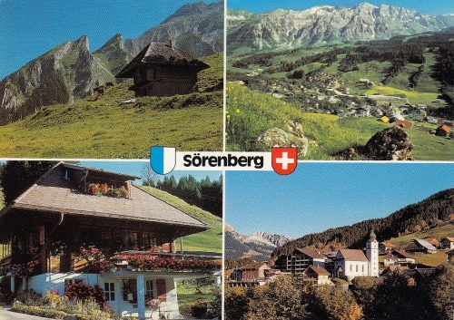 Sörenberg, Mehrbildkarte gl1986 E2861