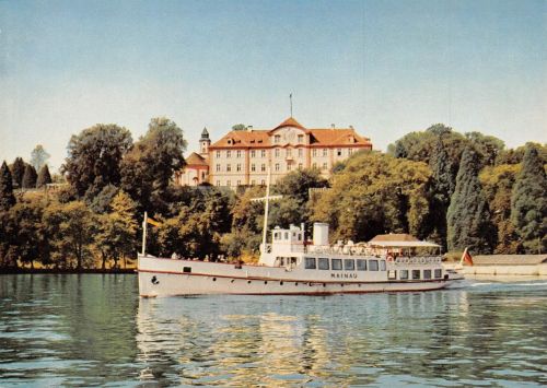 Insel Mainau mit Schiff ngl 171.176